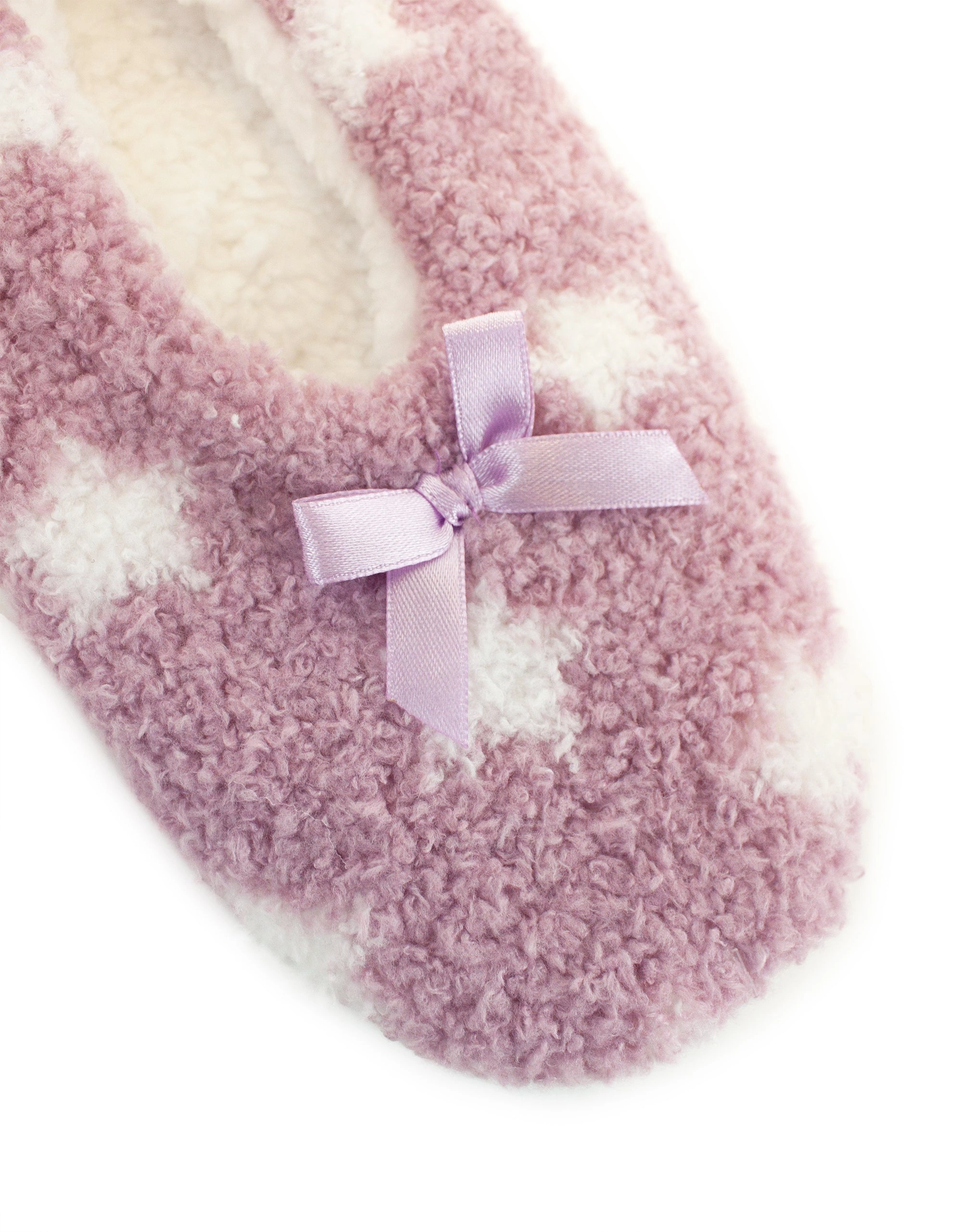 Cozy Mauve Sherpa Slippers for Ultimate Comfort