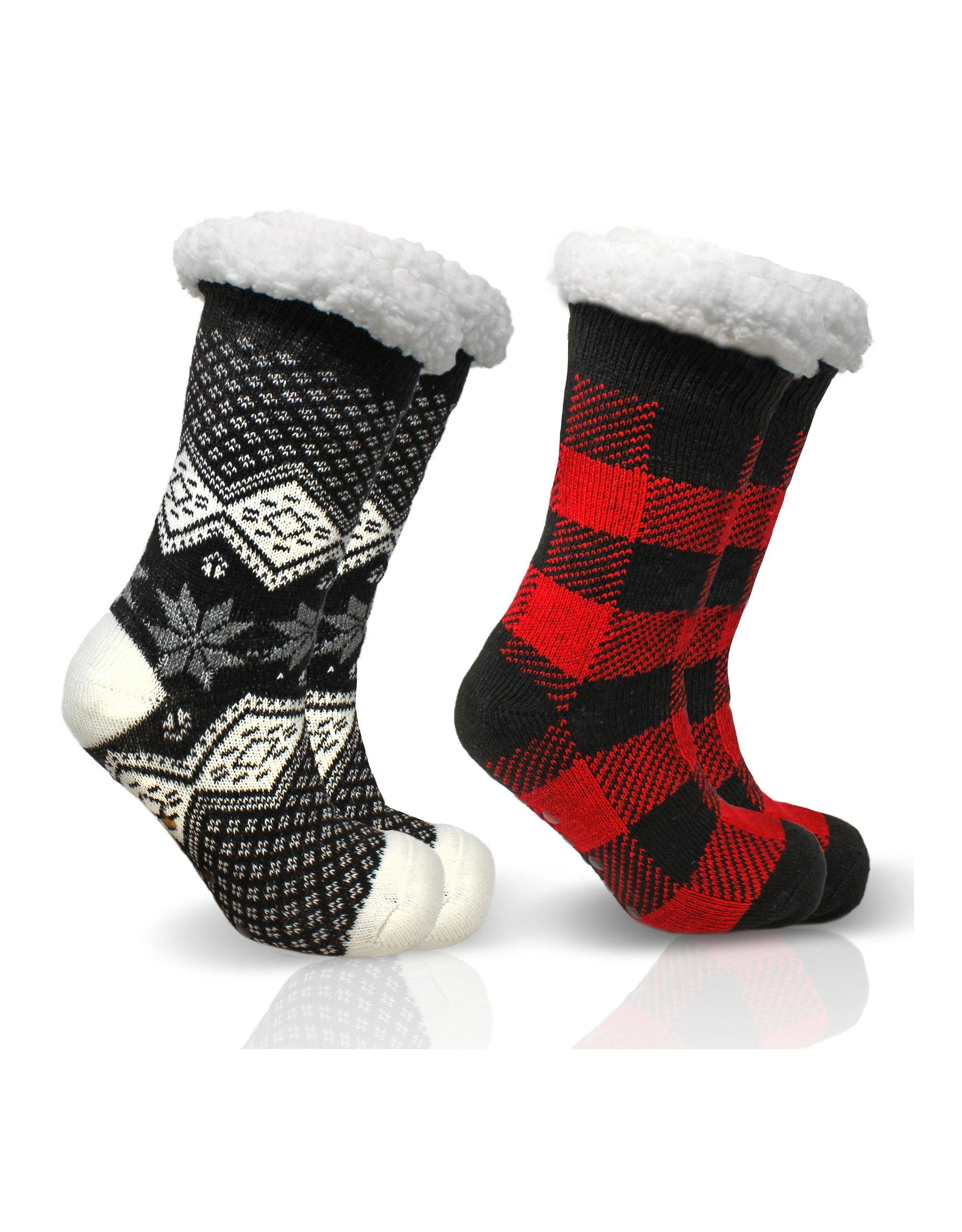 Cozy Taylor Socks Duo Holiday Feet Feeling Festive